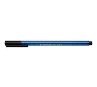 STAEDTLER Triplus Ball 437, Stylos-Bille De Couleur, Forme Triangulaire Ergonomique, Largeur De Trait M, Étui Carton Avec 10 Stylos-Bille Noirs Assortis, 437 M-9 Ve