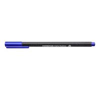 Staedtler Feutres triplus fineliner 334 – Pointe 0,3 mm – Boîte de 10 – Encre bleue