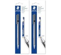 Staedtler Triplus Micro, Porte-mine de 0.7 Mm pour Écriture et dessin, Étui Blister avec 1 Porte-mine et 1 Étui de Mine Hb 0.7 Mm, 77427bk25d (Lot de 2)