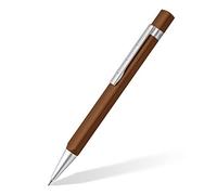 Staedtler TRX, Porte-mine triangulaire brun de haute qualité en aluminium anodisé, Mine de 0.7 mm et mécanisme de propulsion, Fourni avec un étui mat élégant à emporter partout, 766TRX7 07