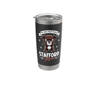 Staffordshire bull-terrier maman Gobelet isotherme en acier inoxydable double paroi