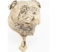Staffordshire Bull Terrier, Staffordshire Bull Terrier - heurtoir de porte en forme de tête de chien, heurtoir en laiton, décoration rétro pour porte de la marque Art-Dog
