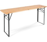 Stagecaptain BBT-180 Hirschgarten Table De Biergarten 177 cm Nature 4X Set