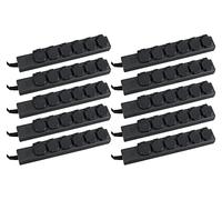 Stagecaptain PSO-6 BK rallonge d'extérieur de 6 multiprises IP44 10x Set