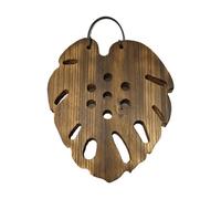 Staghorn Jardinière de fougère - Support mural vertical en bois, planche à suspendre pour | Bois, 250 g, décoration de jardin, maison, salon, monstre d'escalade, art vert, charme naturel