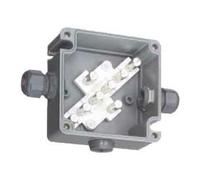 Boîte de dérivation en acier EEx e 4xM25x1,5/2xM25x1,5 8118/121-807