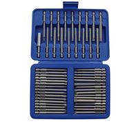 Stahlkaiser Coffret XXL de 50 embouts pour vis de sécurité Embouts longs Type Torx, 6 pans, 4 pans