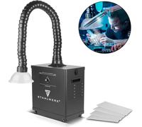 STAHLWERK Aspirateur de fumées FE-210 ST avec triple filtre et système d'aspiration 210 W
