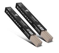 STAHLWERK AWS E6013RR Lot de 2 baguettes d'électrodes Ø 2,5 x 350 mm - 2 kg chacune pour MMA/ARC (soudage par électrodes), avec revêtement rutile épais pour travaux de soudage, courant de soudage 50