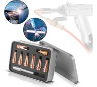 STAHLWERK Buses laser, jeu de 9 accessoires professionnels pour torche de soudage laser SUP 23T