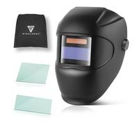 STAHLWERK Casque de soudage automatique ROOKIE - avec filtre d'obscurcissement pour l'assombrissement automatique DIN 3 à DIN 11, classe optique 1/1/1/2