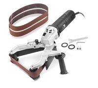 STAHLWERK Ponceuse à bande RS-1300 ST avec 1.300 W et 1.100-3.200 tr/min pour bandes abrasives de 760 mm Ponceuse à tube | Ponceuse | Appareil de ponçage | Ponceuse à bande pour poncer