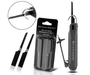 STAHLWERK Scie sauteuse pneumatique DBS-900 ST jusqu'à 9.000 coups/min, 12 lames de scie