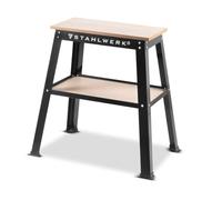 STAHLWERK Support universel pour machines UM-10 ST avec capacité de charge de 225 kg, 82 x 58 x 82 cm, table de machine réglable | Support de machine | Table de travail | Banc de travail | Table d