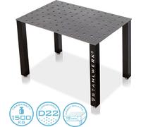 STAHLWERK Table de soudure kit de bricolage plateau de travail 12 mm très résistant S355 acier
