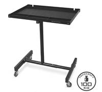 STAHLWERK Table de travail réglable en hauteur, 100 kg, chariot d'atelier équipé de roulettes pivotantes