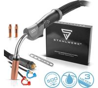 STAHLWERK Torche de soudage MIG MAG refroidie par eau AK501D | MB501D jusqu'à 500 A avec 3 m