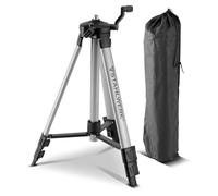 STAHLWERK Trépied universel pour le laser lignes croisées STAHLWERK KL-5 ST Trépied télescopique, trépied, colonne centrale extensible à 280 mm, manivelle et niveau à bulle