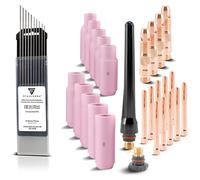 STAHLWERK WP-26 Kit d'accessoires de soudage TIG 36 pièces