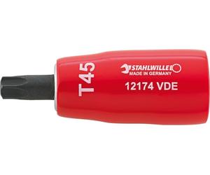 Stahlwille 02390030 Boca De Llave De Vaso 3/8", Vde 12174 Vde T30
