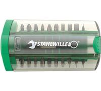Stahlwille 1202 BIT-SET FUER ELEKTRONISCHE BOHRMASCHINEN 96080110 Jeu d'embouts