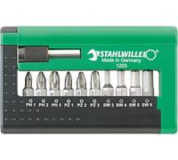 Stahlwille 1203 BIT-SET FUER ELEKTRONISCHE BOHRMASCHINEN 96080115 Jeu d'embouts