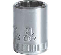 Stahlwille Douille standard 1/4" 12 pans – 12 mm
