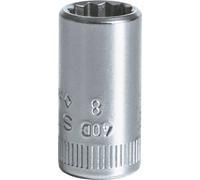 Stahlwille Douille standard 40 D 8 01030008 – 1/4" (6,3 mm) 12 pans 8 mm