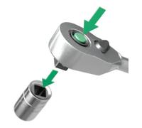 Stahlwille 416QR Cliquet articulé à dents multiples QuickRelease 170 mm Quantité:1