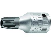 Stahlwille 44 KTXB T 27 SCHRAUBENDREHEREINSATZ 1/4 ZOLL - MIT BOHRUNG 01351027 1/4\ (6.3 mm) Embout de tournevis T 27 1/4\