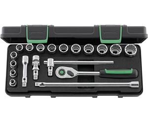 Stahlwille 45/14/5I QR KN Jeu de clés à douille 3/8 (10 mm) 19 pièces 96021180