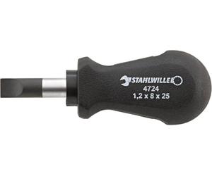 Stahlwille 4724 3 1,2X8,0X 25 VERGASERSCHRAUBENDREHER Tournevis pour vis à fente