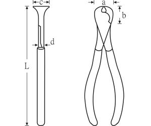 Stahlwille 6770 Précoupeur de force 160mm