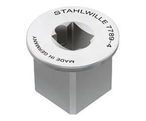 Stahlwille 7789-4 Carré adaptateur Länge 15,5 mm; Durchmesser 29 mm Quantité:1