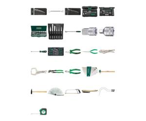Stahlwille 841N Assortiment «ENGINS DE CHANTIER» 129 Werkzeuge 35,9 kg Quantité:1