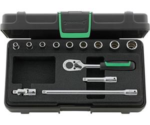 Stahlwille 96016302 Juego Completo De Llave De Vaso 1/4" 40Ad/9/4 Kn