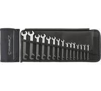 Stahlwille Jeu de clés à fourche double 42339 (96400651) 15 pièces SW 3,2–14 mm