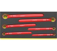 Stahlwille 96830045 TCS 12161 VDE Set de clés polygonales simples Ouverture de clé (métrique) 10 - 22 mm