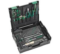 Stahlwille 97830701 STW L-BoXX Industrieset Boîte à outils garnie plastique ABS noir, vert