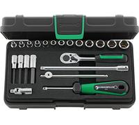 Stahlwille jeu de clés à douilles 40/44/17/5 KN 22pcs. 1/4″ SW 3,5-13 mm Nombre de dents 22 6-pans - 96011113