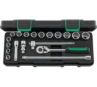 Stahlwille jeu de clés à douilles 45/14/5i 19pcs. 3/8″ SW 8-22 mm nombre de dents 30 12-kant - 96024132