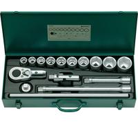 Stahlwille jeu de clés à douilles 55/10/6 16pcs. 3/4″ SW 22-50 mm nombre de dents 36 6-pans - 96050104