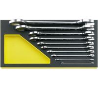 Stahlwille Jeu de clés à fourche double TCS 10/10,6X7-30X32 MM MF