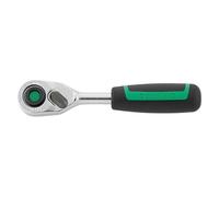 Stahlwille Clé à cliquet 419B pour embouts 1/4 pouce C 6,3 et E 6,3 avec éjecteur QuickRelease