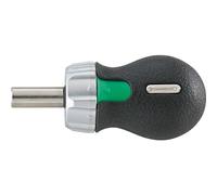 Stahlwille Porte-embouts à cliquet 4008 Gr. 2 – Hexagone intérieur 6,3 mm – 95 mm – 1 pièce