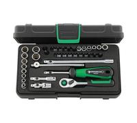 Stahlwille Stahlwille 6.3 mm (1/4") jeu de douilles 40D/40TX/44KTX/32/6QR 38pcs. Quantité:1