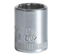 Stahlwille Douille 40 D 13 01030013, 12 pans, 1/4 pouce (13 mm), Quantité:1