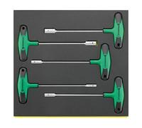 Stahlwille TCS 12507-2K/5 Tournevis à poignée en T en plateau TCS Quantité:1