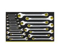 Stahlwille S-Insert Avec Jeu De Clés Annexes Double TCS 13A/23 3/16"-1 1/8