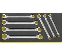 Stahlwille TCS 24/7, 8 x 10-19 x 22 mm Clé polygonale double 7 pièces en TCS 96838758